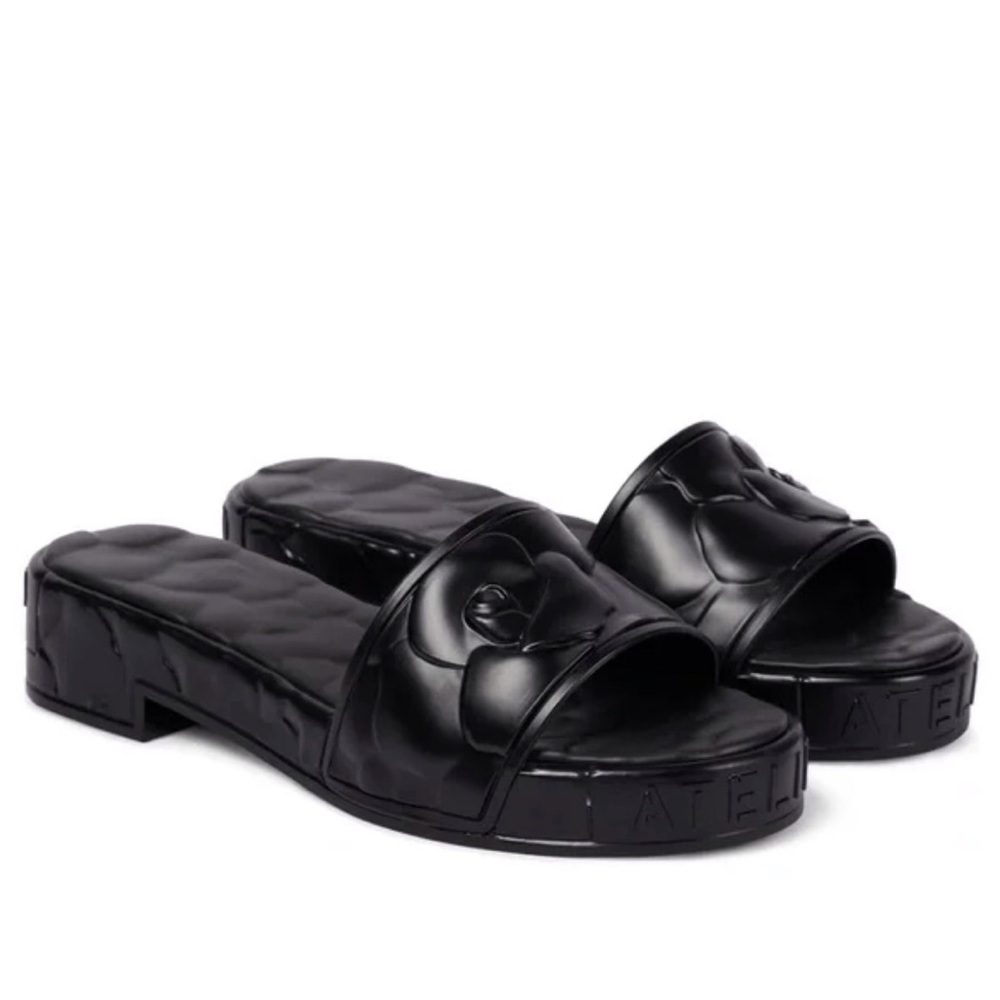Valentino Garavani Atelier Slide Platform Sandal 36, 5.5 / 6 with box